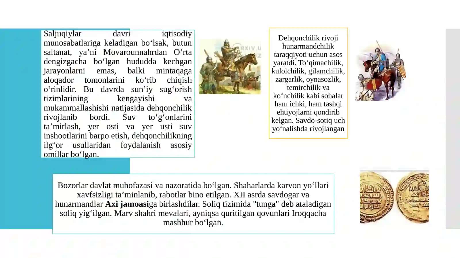 Saljo‘qiylarning boshqaruv tizimi 4