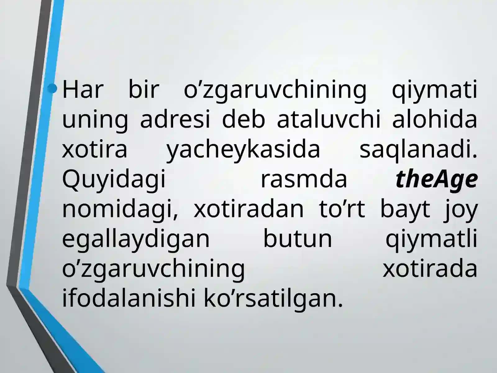 Ko’rsatgich va havolalar bilanishlash 4