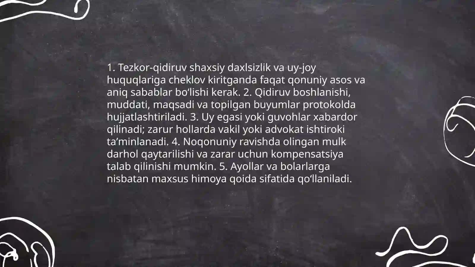 Tezkor-qidiruv Tadbirlarining Huquqiy Asoslari 4