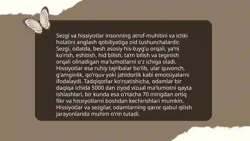 Sezgilar haqida umumiy tushuncha 4