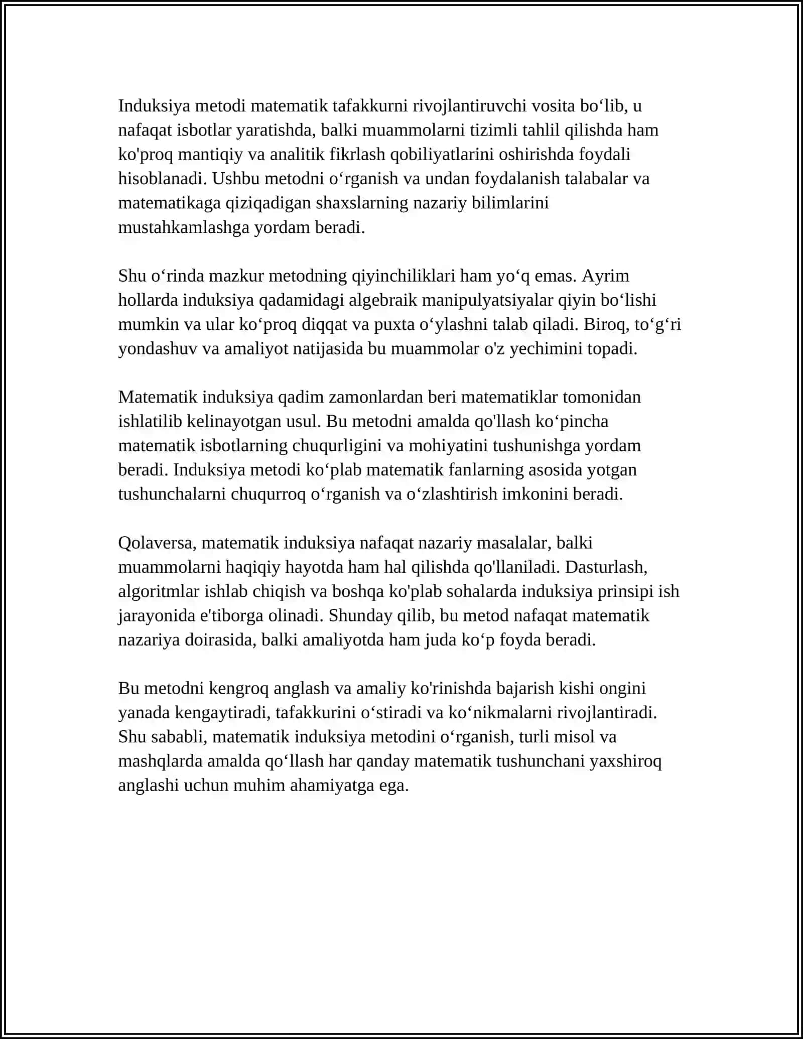 BOSHLANG'ICH SINFDA MATEMATIKA ÒTISH METODLARI 4