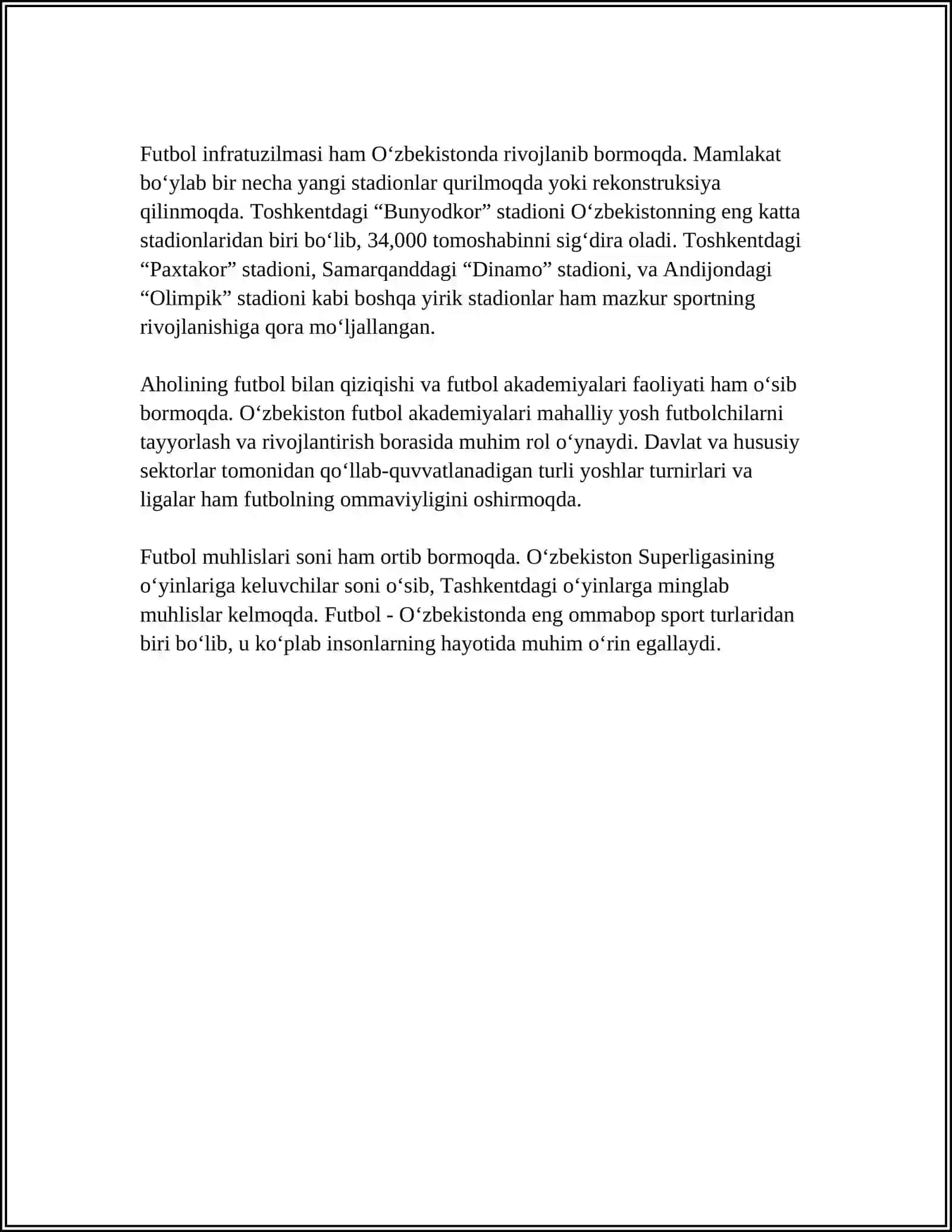 SPORTS AND HOBBIES 4