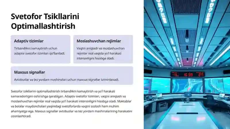 Svetoforlarni Joylashtirish: Umumiy Ma'lumot 4