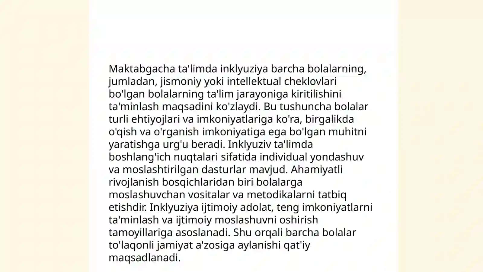 Nogiron bolalarga psixologik xizmatni tashkil etish 4