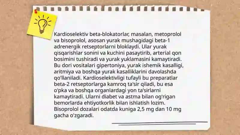 Kardioselektiv oqsillar va fermerlarning diagnostik ahamiyati 4
