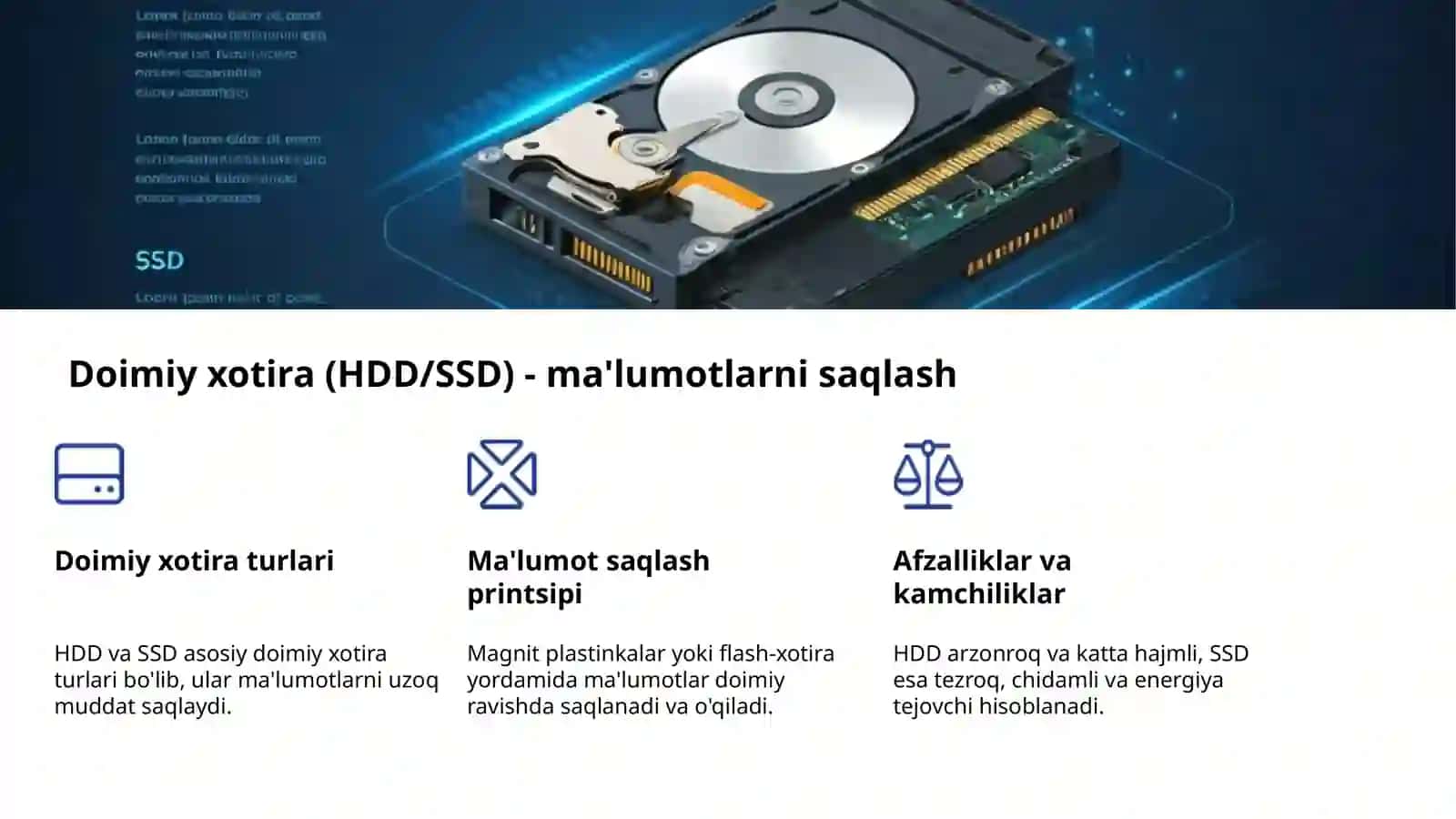 Kompyuter: Asosiy qurilmalar va vazifalari 4