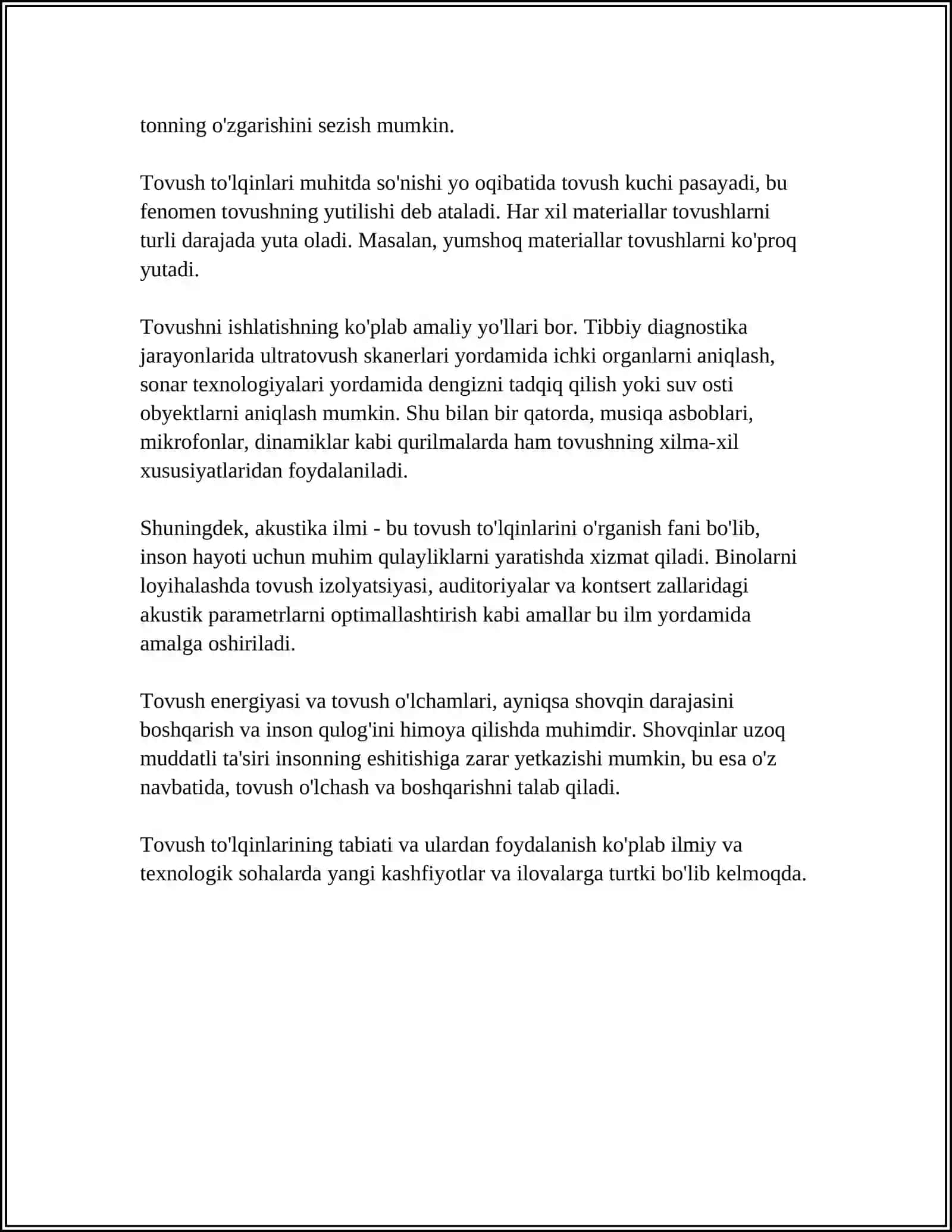 TOVUSH TO'LQINLARI VA ULARNING XARAKTERISTIKASI 4
