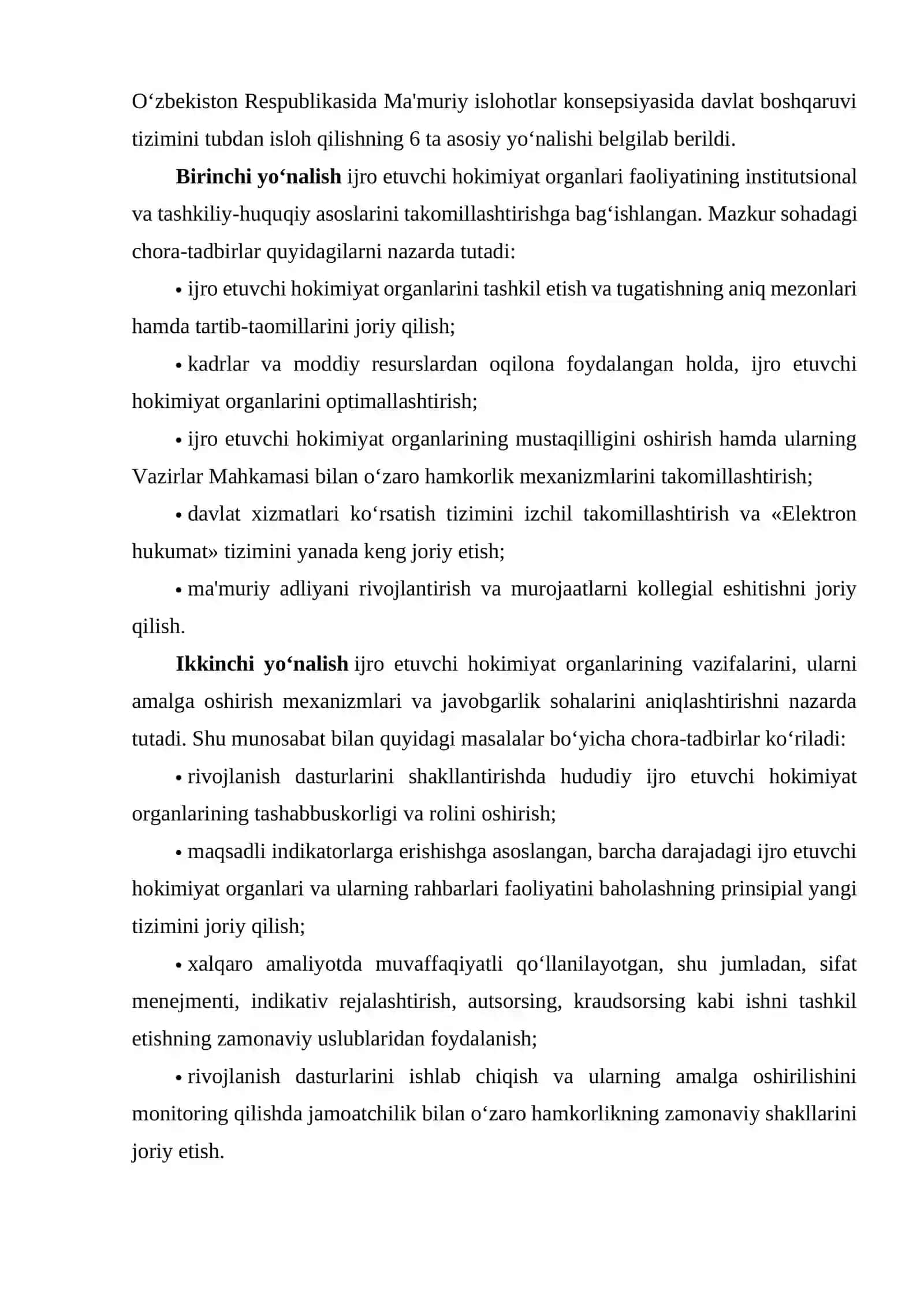 O`ZBEKISTONDA IJTIMOIY SOHADA AMALGA OSHIRILAYOTGAN O`ZGARISHLAR MAZMUN VA MOHIYATI. 4