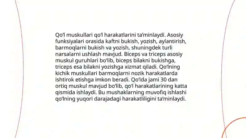 Qoʻl muskullari anatomiyasi 4