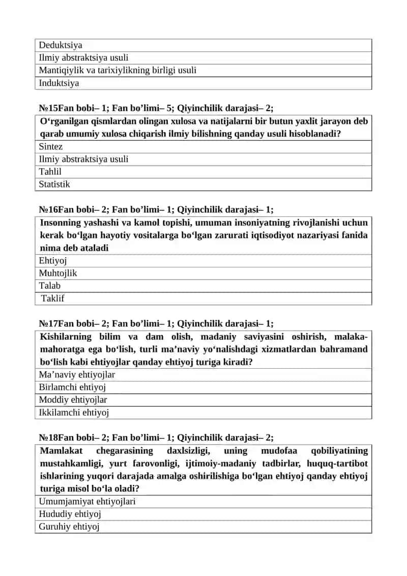 Iqtisodiyot nazariyasi asoslari 4