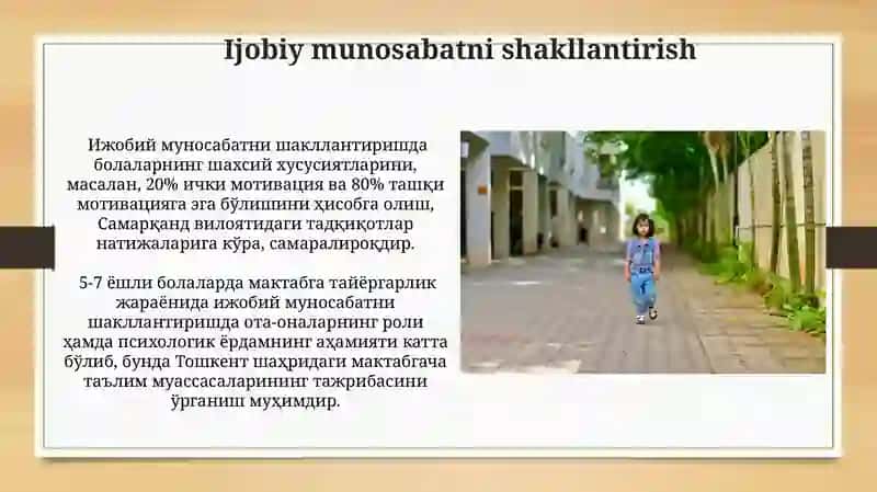 Bolalarning maktabga psixologik tayyorgarligi 4