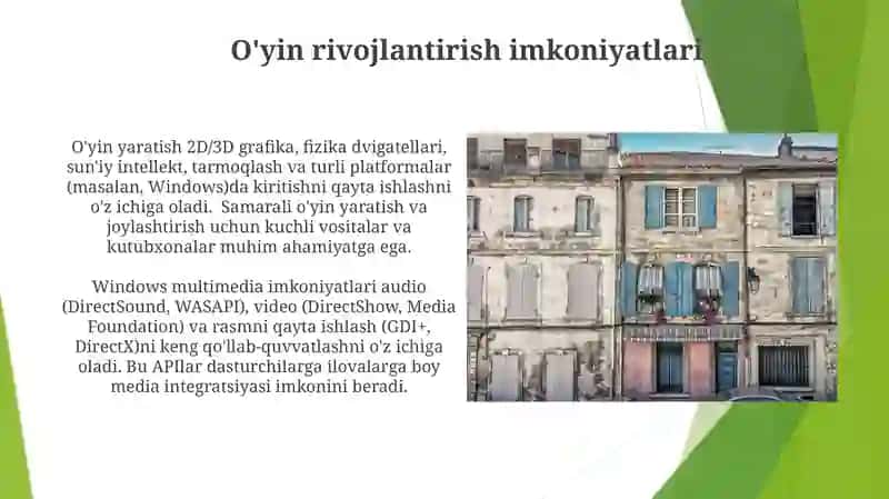 Windows multimedia imkoniyatlari 4