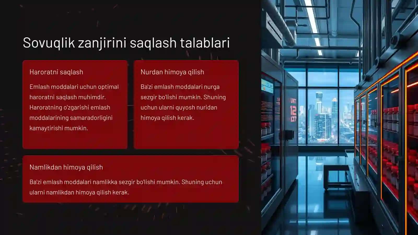 Emlash tizimida uzluksizlik sovuqlik zanjiri 4