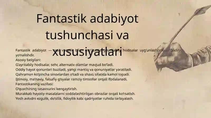 Zamonaviy ingliz fantastik adabiyoti: J.K. Rowling ijodi misolida 4