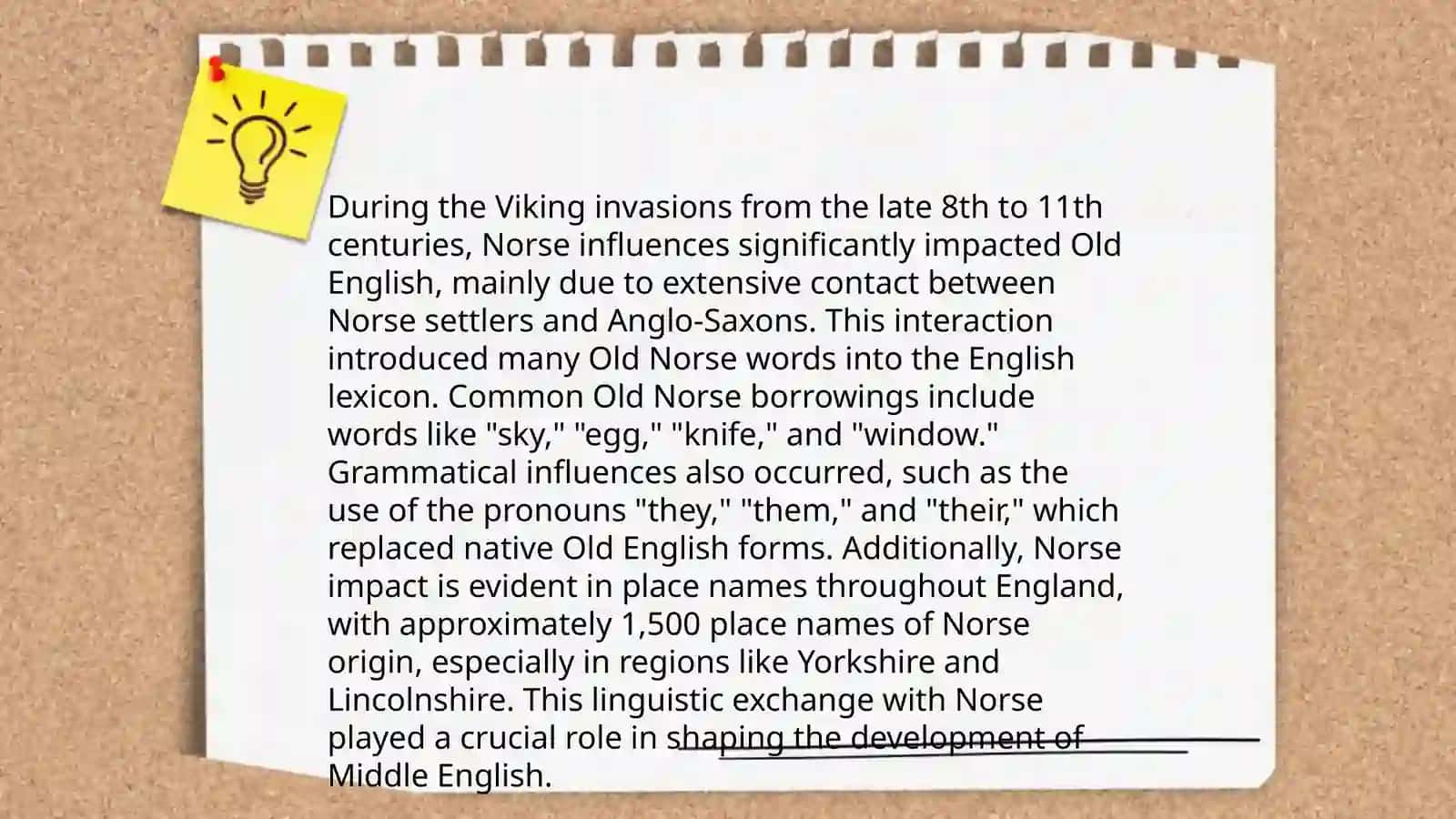 The influence of culture on the development of the english language 4