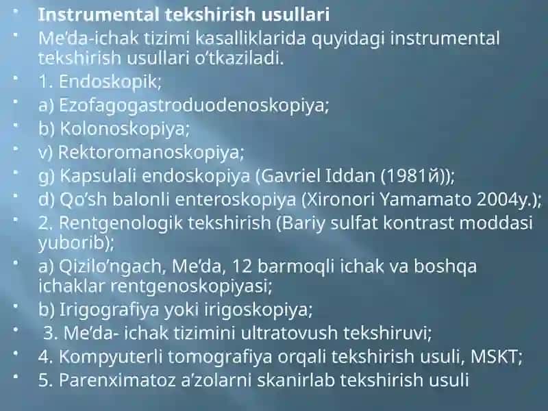 Instrumental tekshiruvlar 4