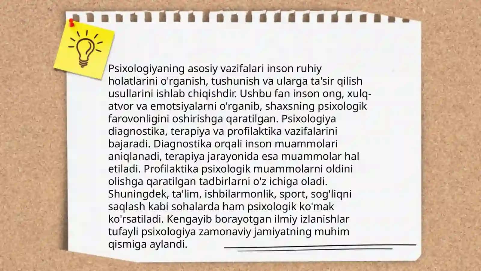 Umumiy psixalogiya fani pridmeti maqsadi va vazifalari 4