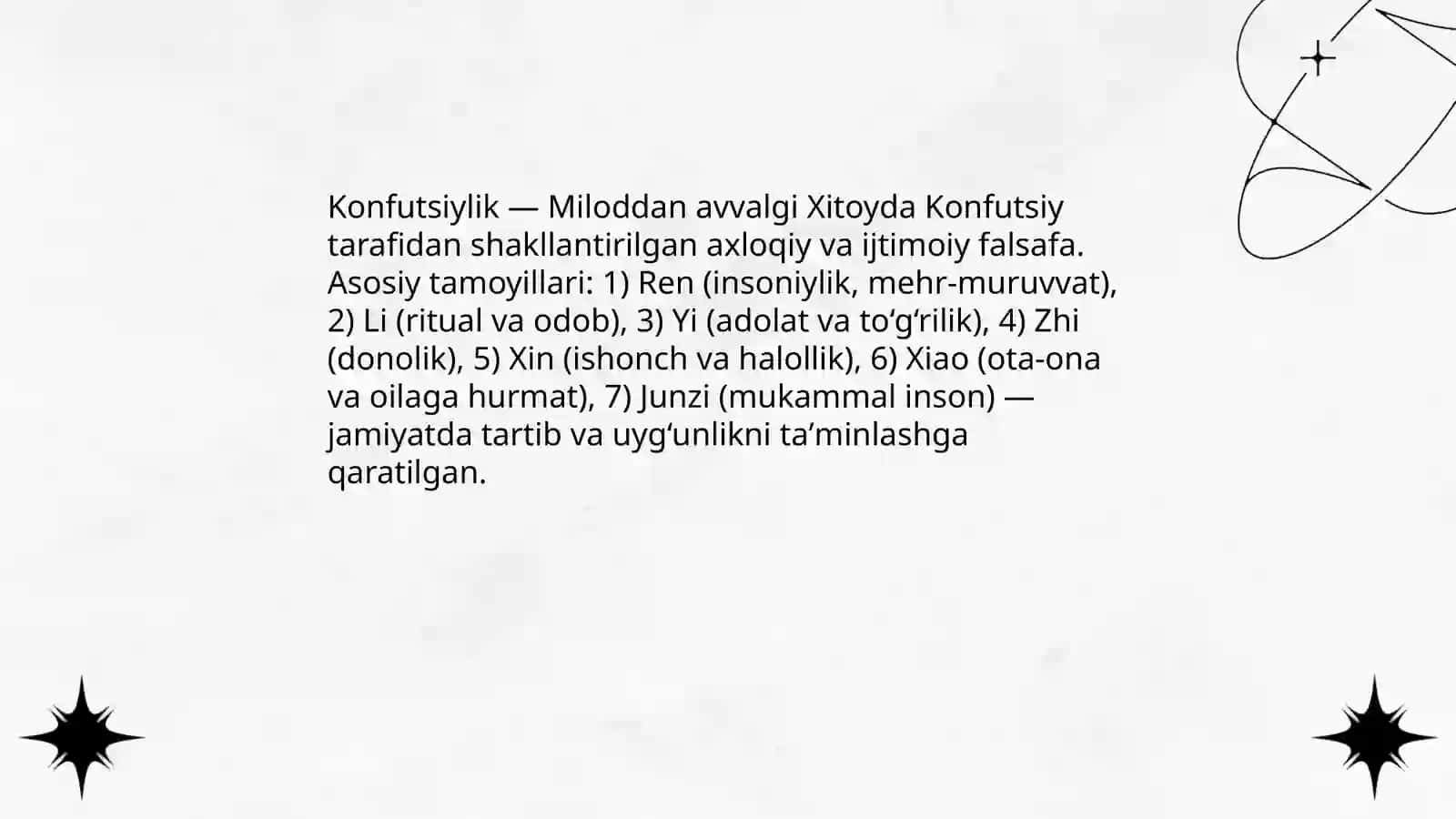 Sintoizm va konfutsiylik dini haqida 4