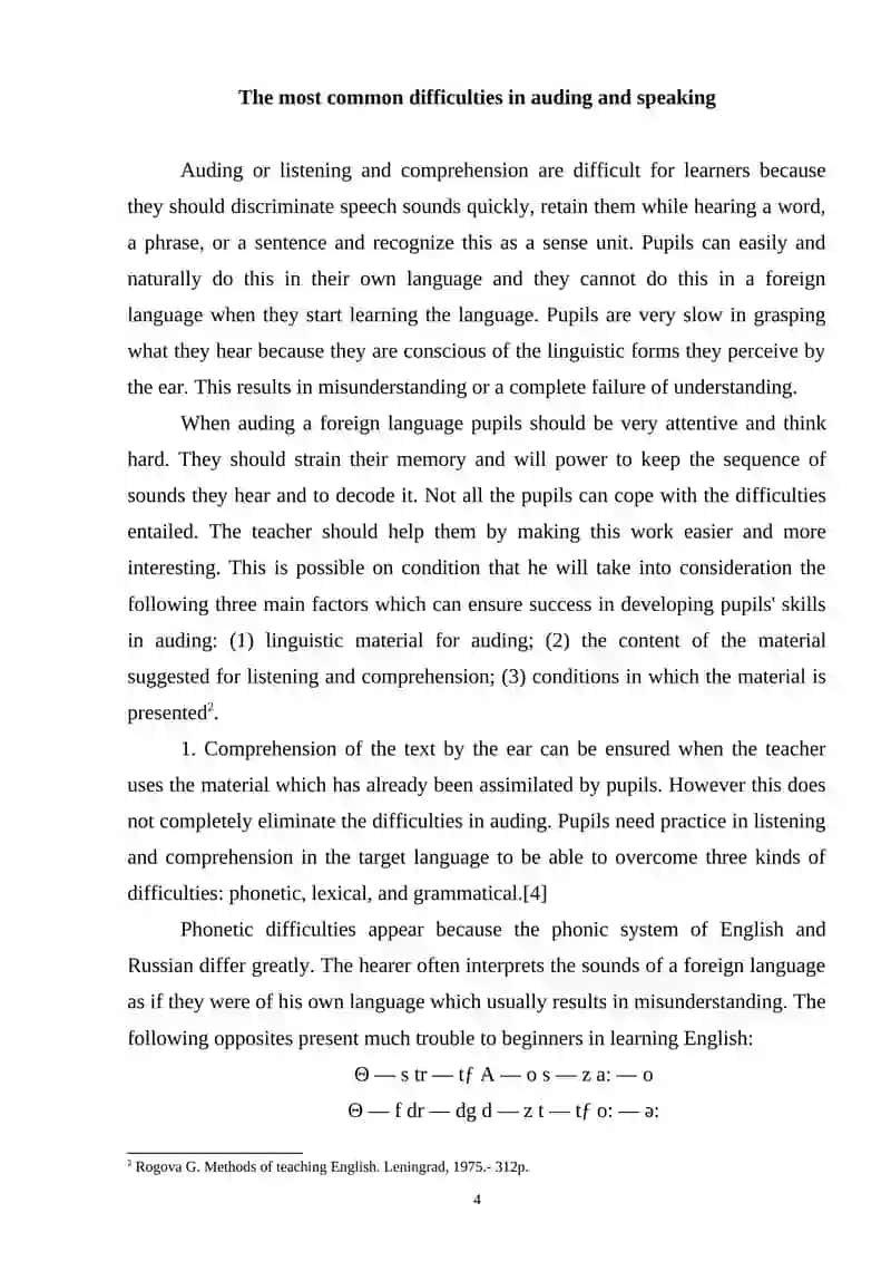 Teaching Speech Methodology 4