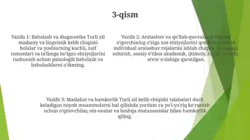 Turli Yosh Va Kategoriyadagi Ta'Lim Oluvchi Bilan Amaliy Psixolog Faolyati 4