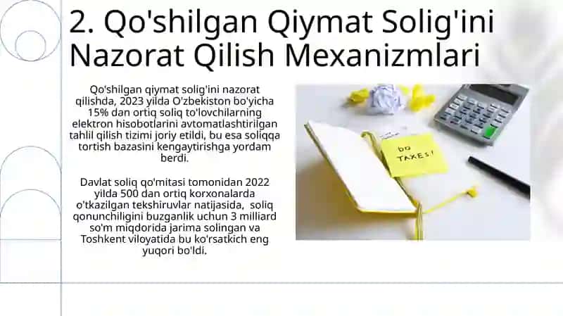 Qo'shilgan Qiymat Solig'ining Iqtisodiy Mohiyati va Hisoblash Usullari 4