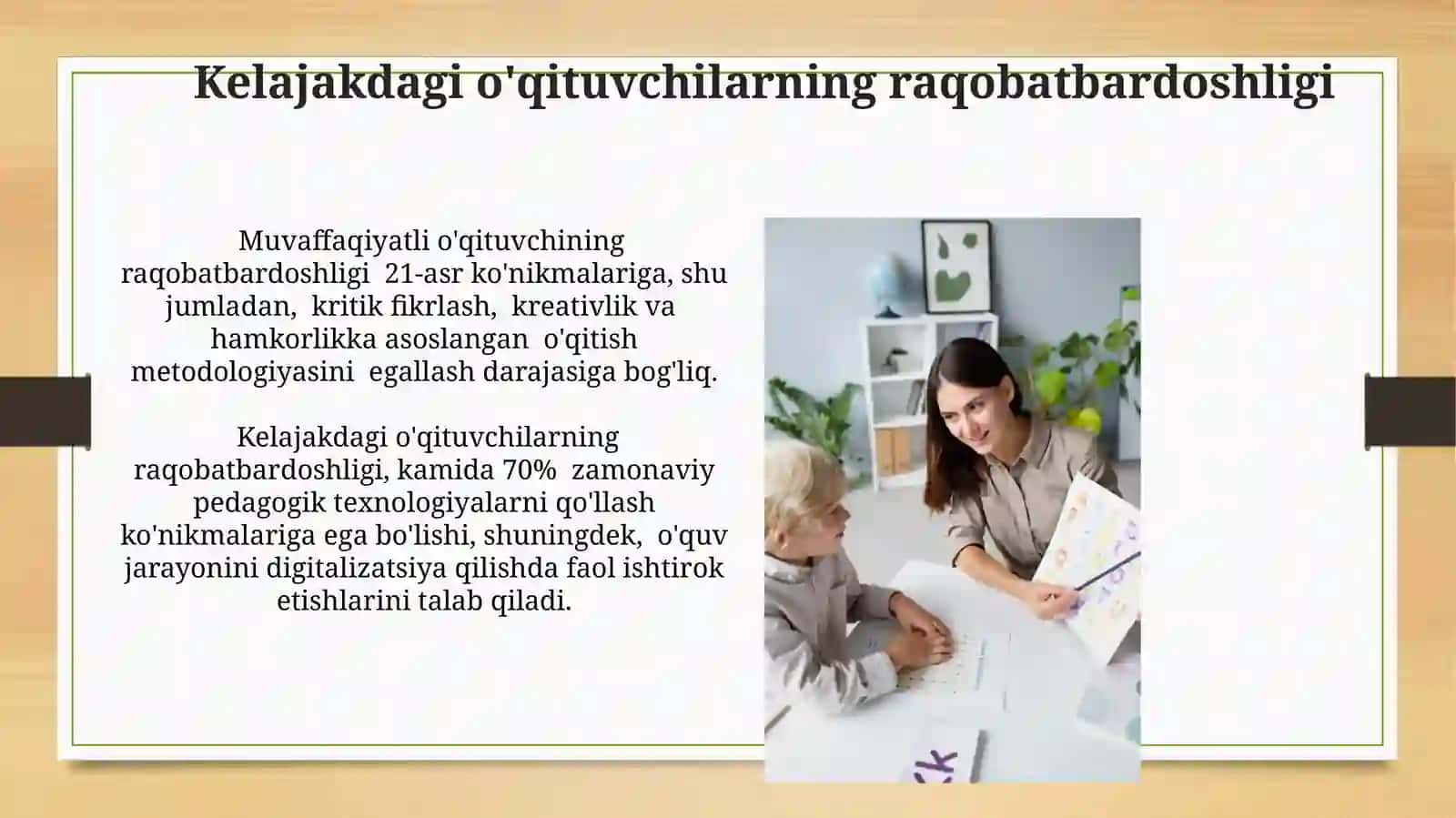 Boʻlajak oʻqituvchilarning innovatsion-pedagogik faoliyatga tayyorlash 4