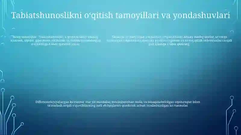 BoshlangʻIch Sinflarda Tabiiy Fanlar OʻQitish Metodlari Va Shakllari 4