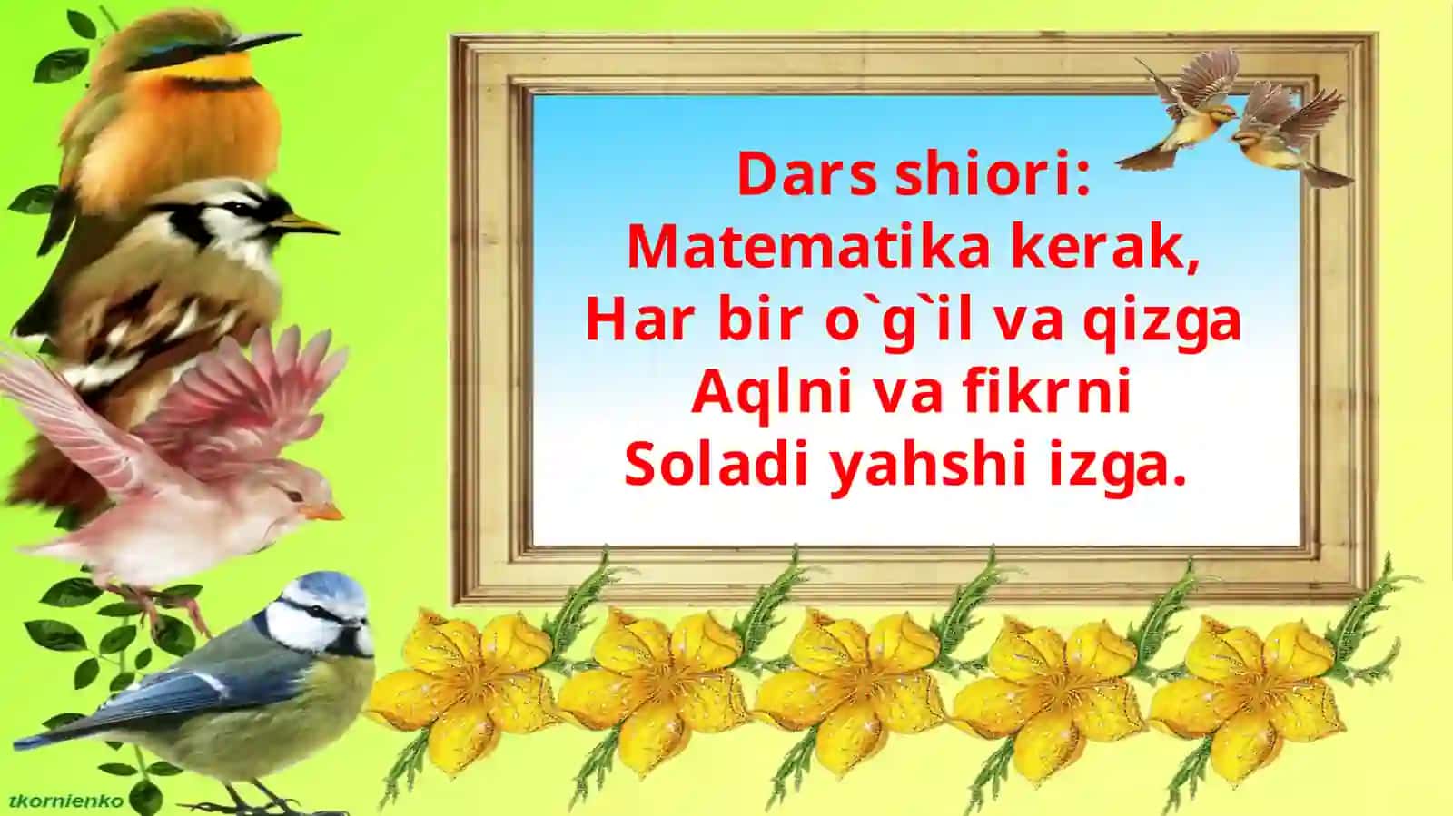 4-sinf Matematika - Ko'p xonali sonlarni ikki xonali sonlarga ko'paytirish dars ishlanma 4