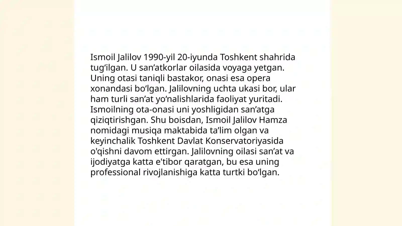 Ismoil Jalilov hayoti va ijodi 4