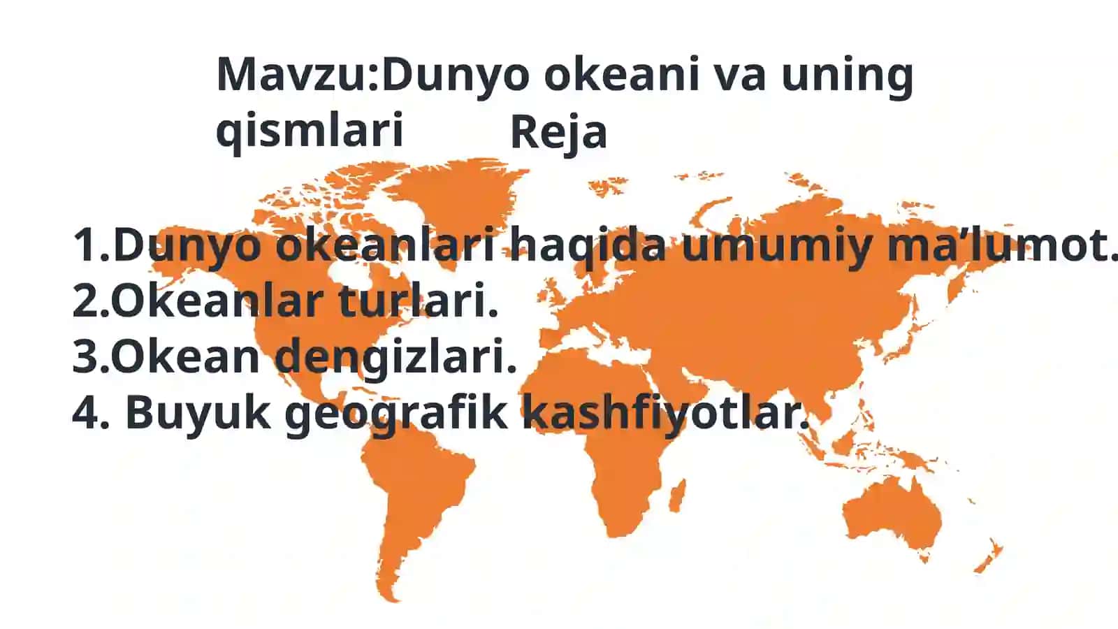 Dunyo okeani va uning qismlari 4