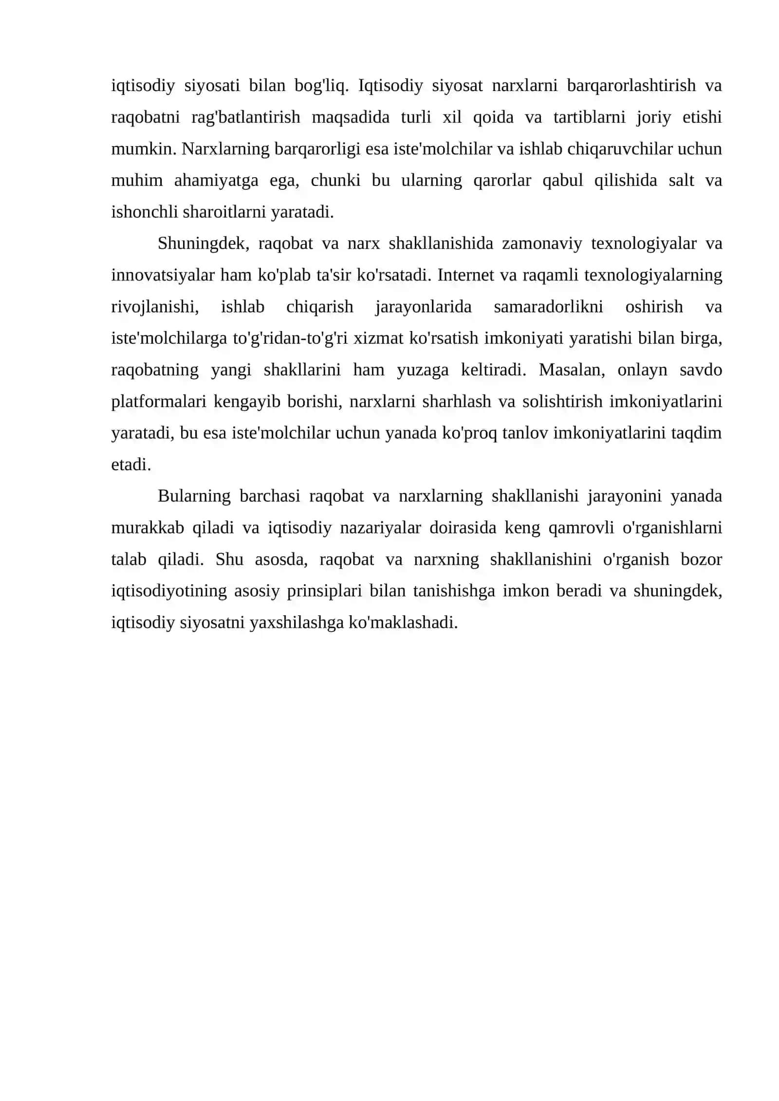 RAQOBAT VA NARXNING SHAKLLANISHI 4