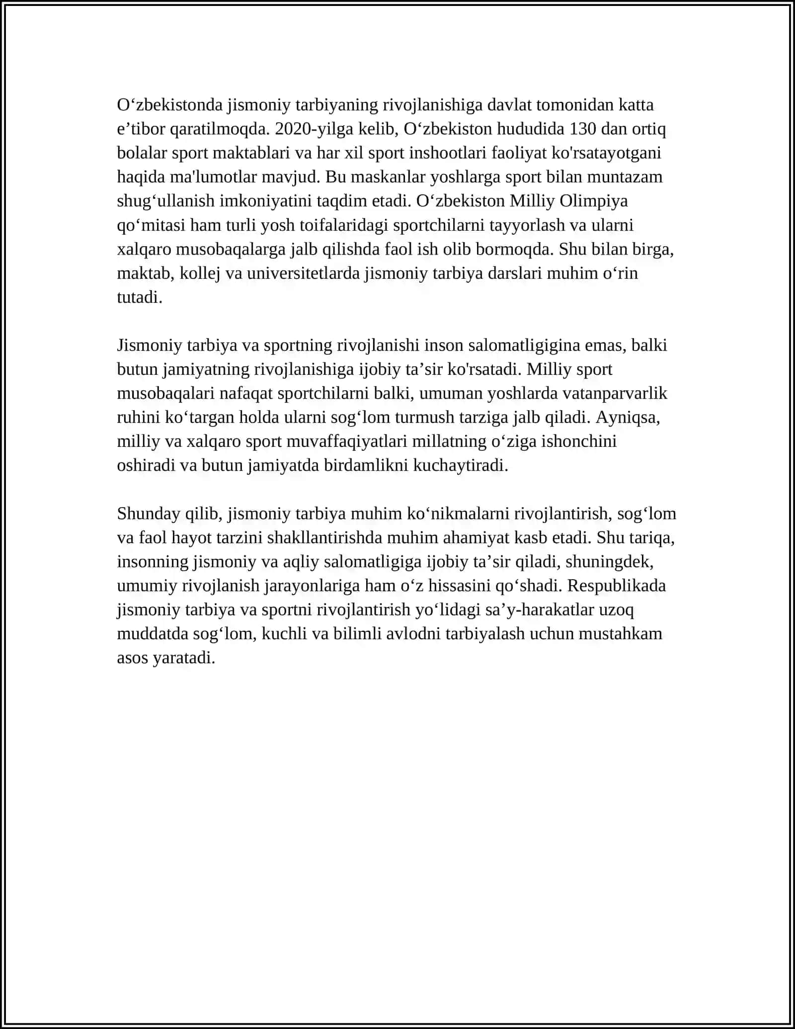 Jismoniy tarbiya vositalari 4
