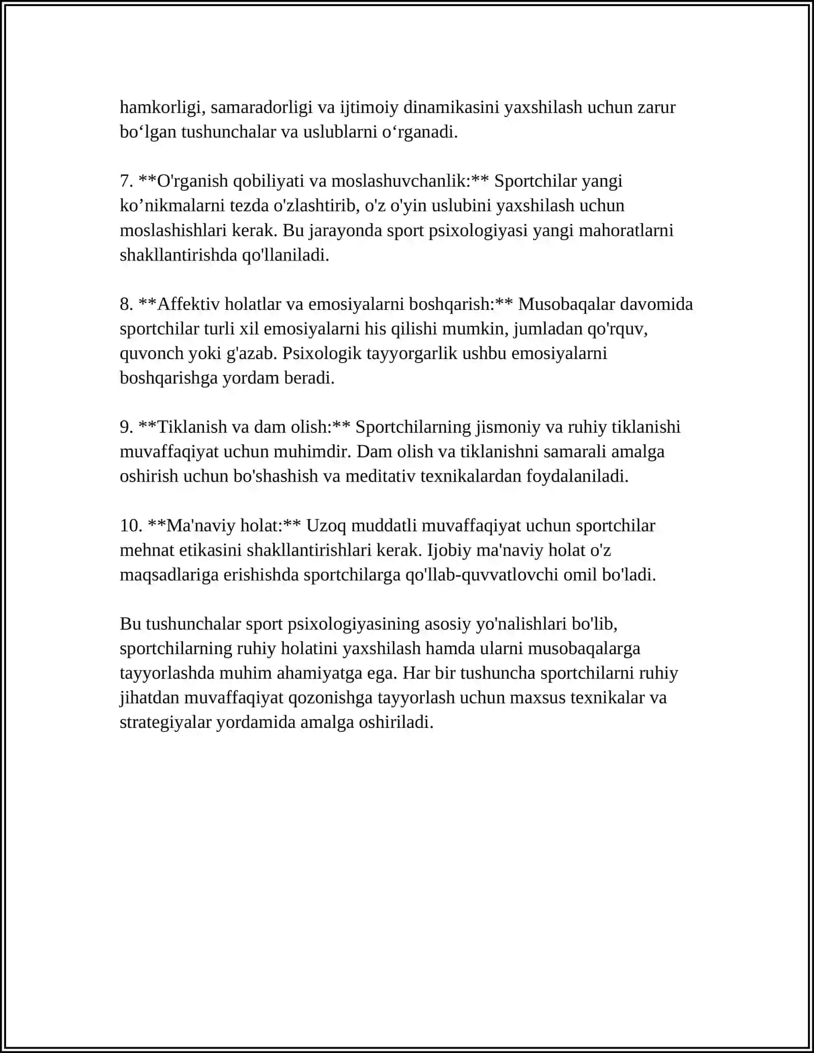 SPORT O'QITUVCHISI VA MURABBIY FAOLIYATINING PSIXOLOGIK ASOSLARI 4