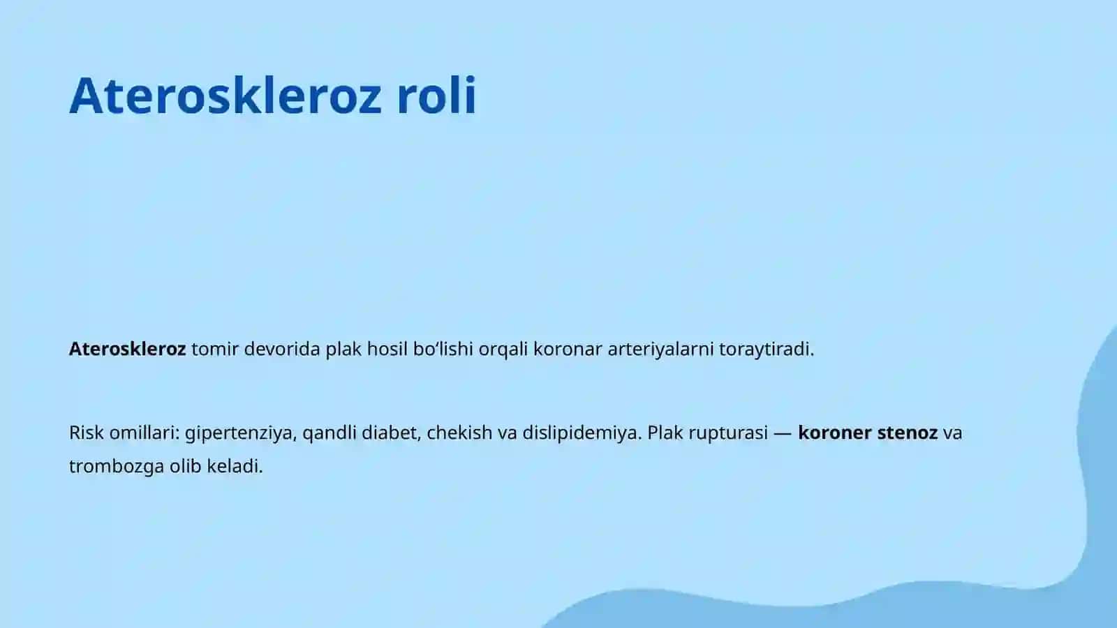 Yurak ishemiyasi 4