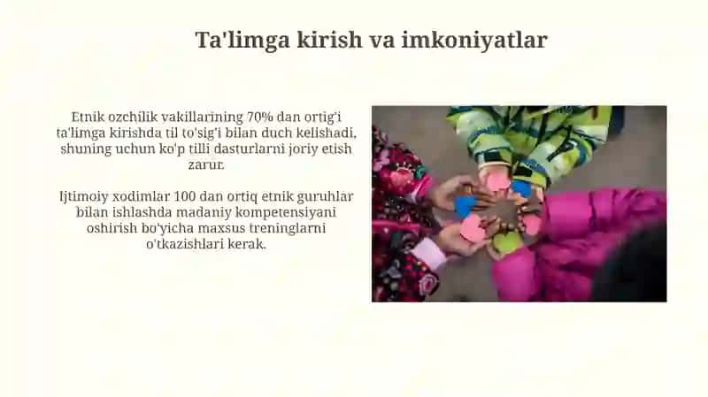 Aholining etnik guruhlari bilan ishlashda ijtimoiy ishning o'zigaxosjihatlari 4