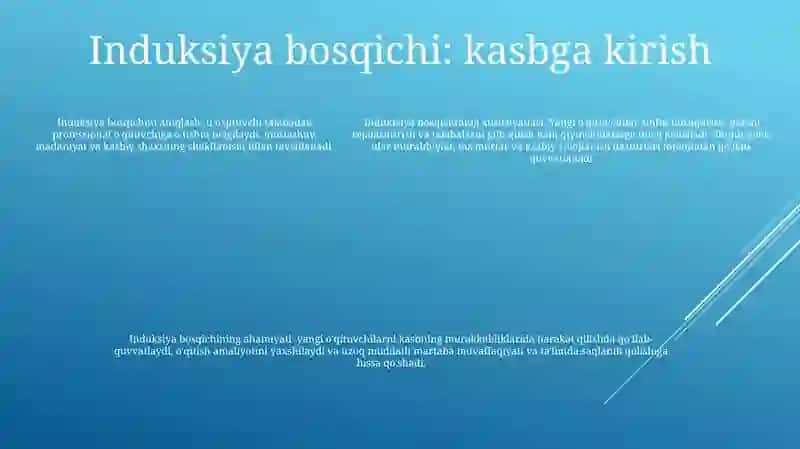Pedagogikni Kasbiy Rivojlanishining Asosiy Bosqichlari 4