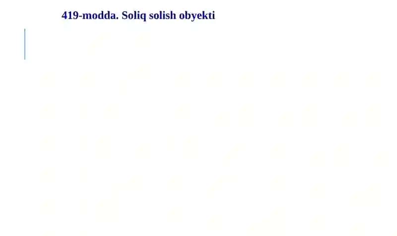 Jismoniy shaxslardan olinadigan mol-mulk solig’i to’lovchilar va soliq solish ob’ekti 4