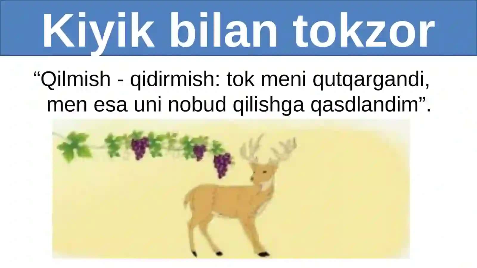 Ezop masallari 4