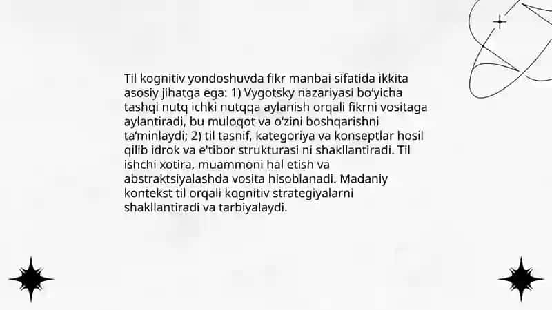 Til fikr ifodasi: nazariy va tarixiy asoslar 4