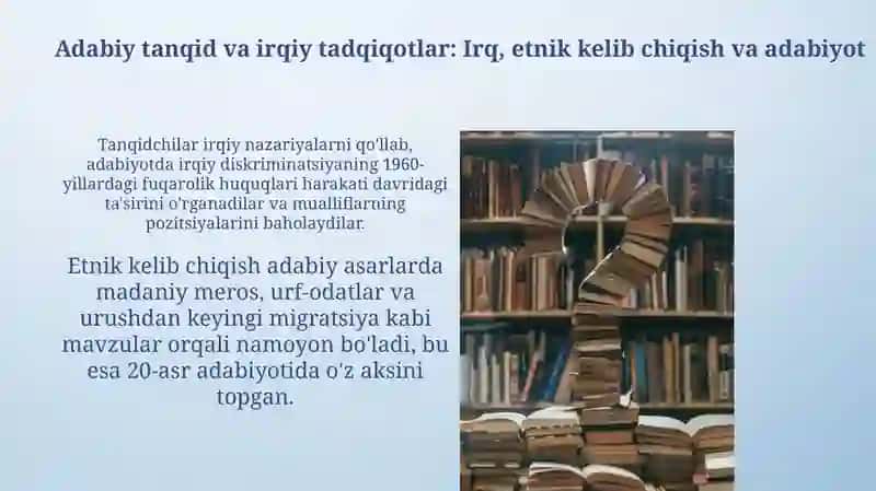 Adabiy tanqid va iqtisodiyot: Sinf, kapital va adabiyot 4