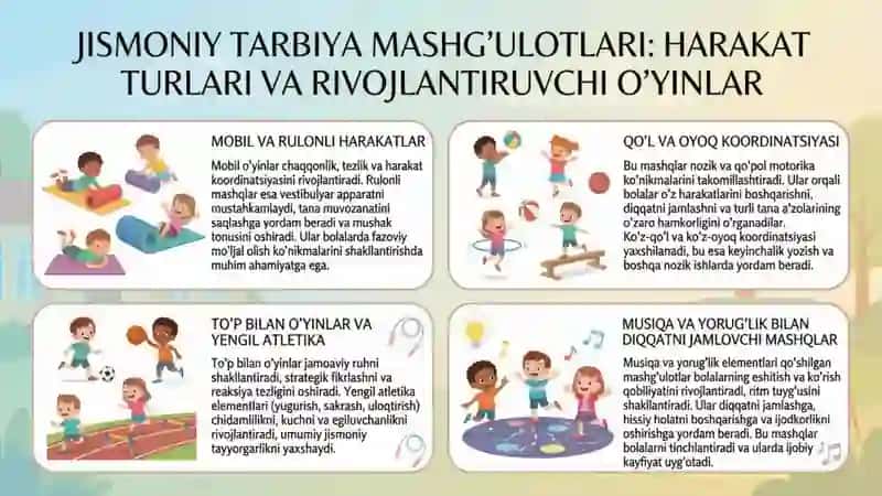 Maktabgacha talim tashkilotlarida jismoniy tarbiya 4