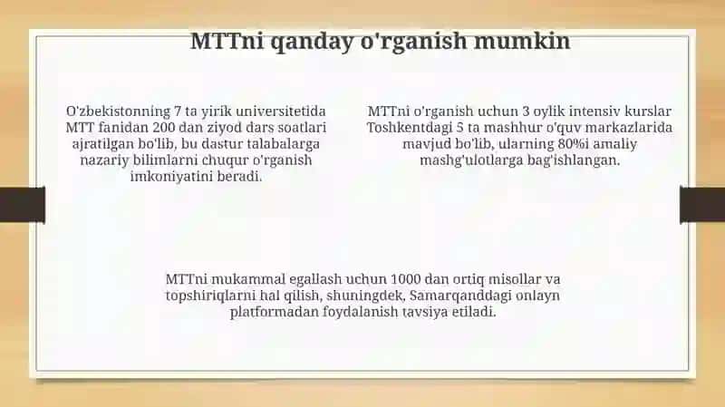 MTT va boshqa platformalar taqqoslash 4