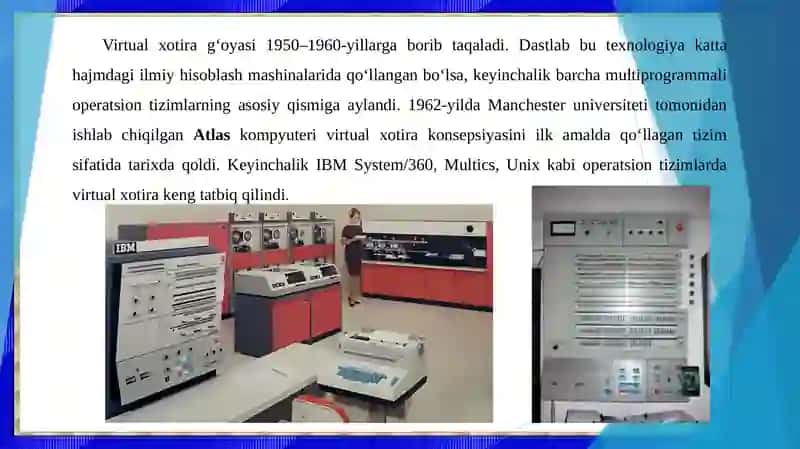 Virtual xotira va sahifalash algoritmlari 4
