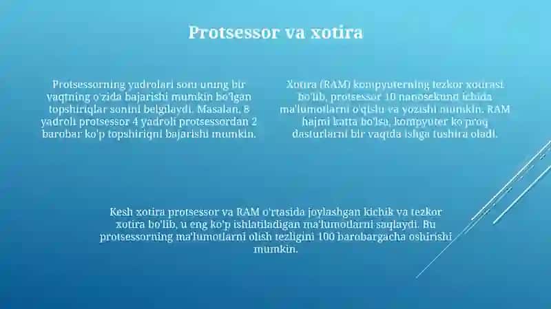 Shaxsiy kompyuterning tuzilishi va arxitekturasi 4