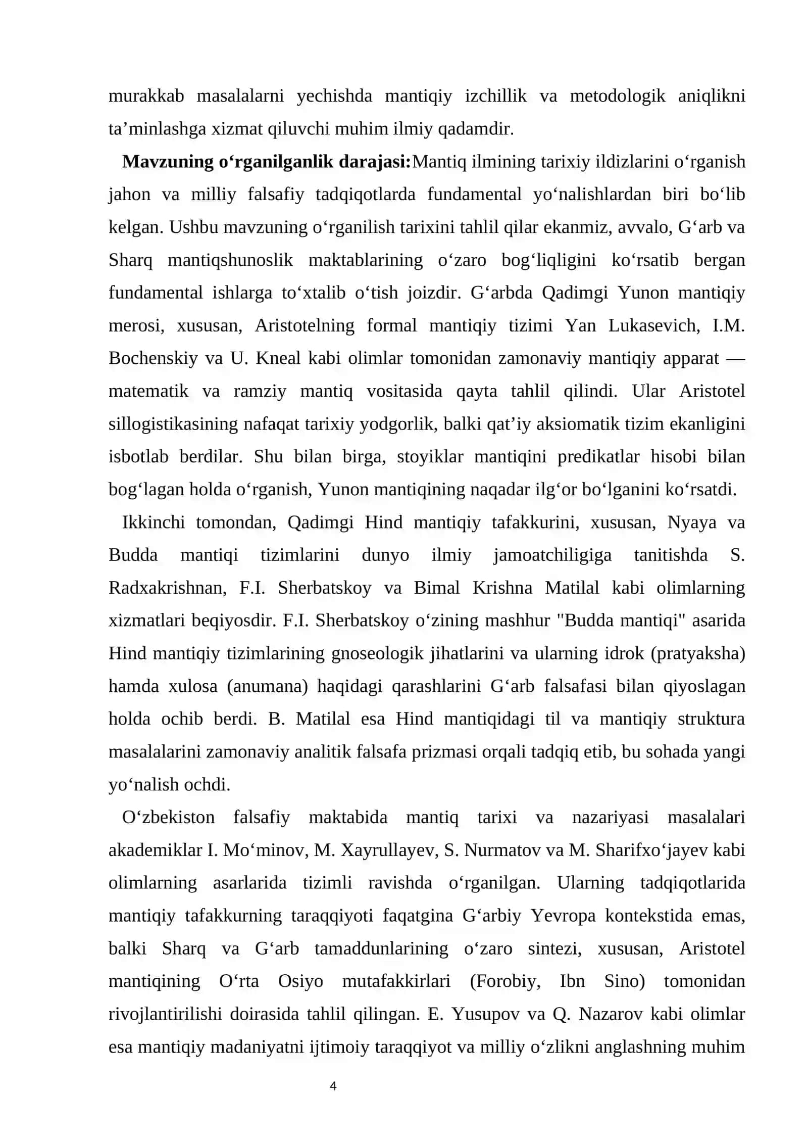 Qadimgi Hindistonda mantiq ilmi va Qadimgi Yunonistonda mantiq ilmi 4