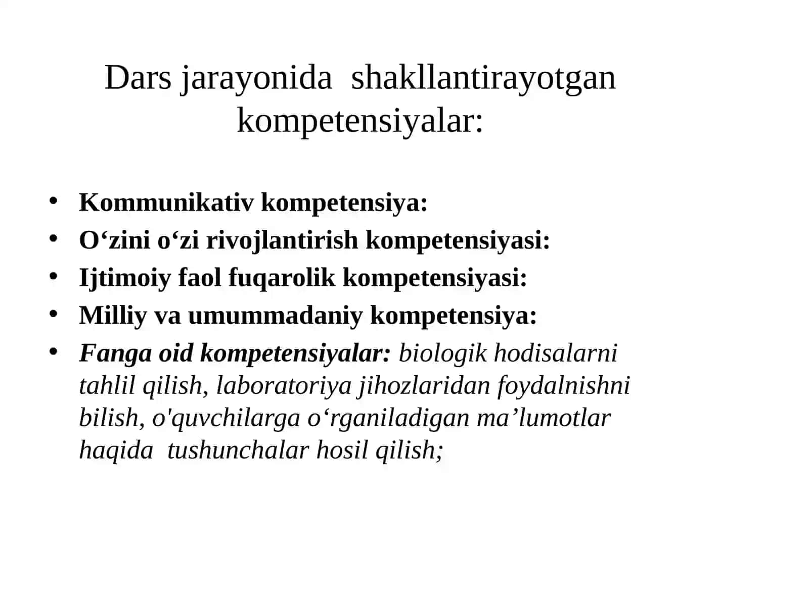 11-sinf Biologiya fanidan Inson ekologiyasi dars taqdimot 4