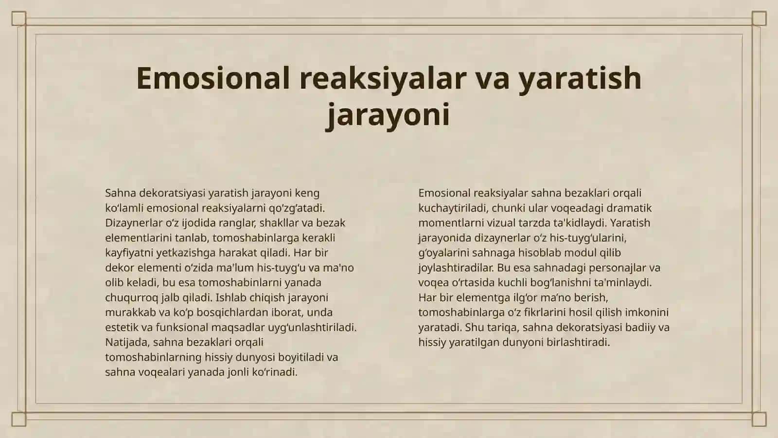 SAHNA DEKORATSIYASI VA BEZAKLI ELEMENTLAR ORQALI ESTETIK TAFAKKURNI RIVOJLANTIRISH 4