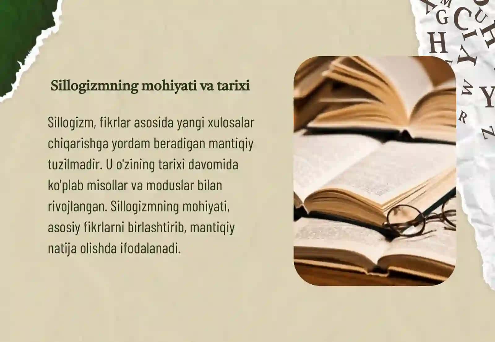 Sillogizmning umumiy qoidalari 4