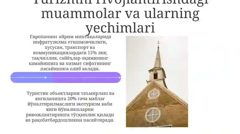Yevropa mintaqasi turizmi 4