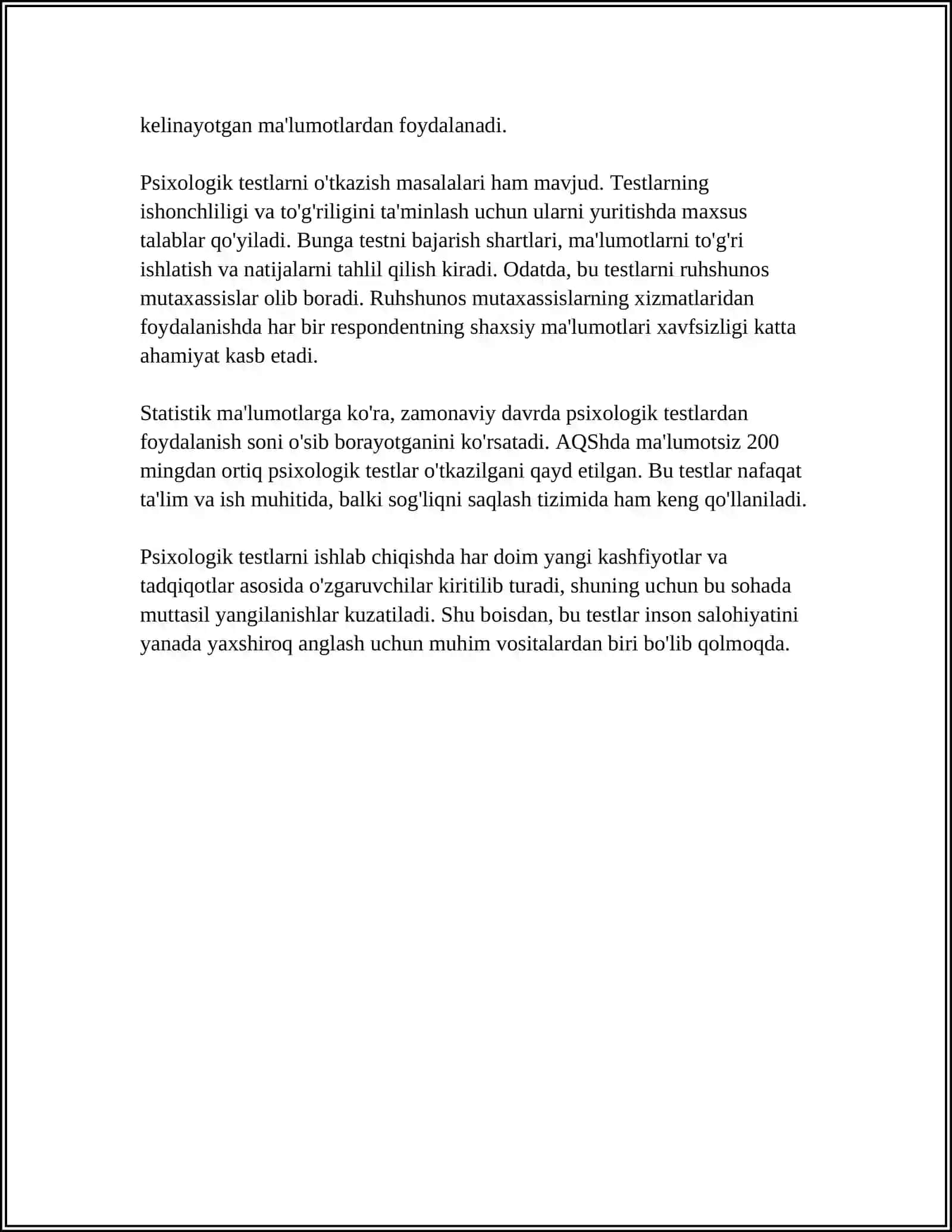 QOBILIYATLARNI ANIQLASH USULLARI 4